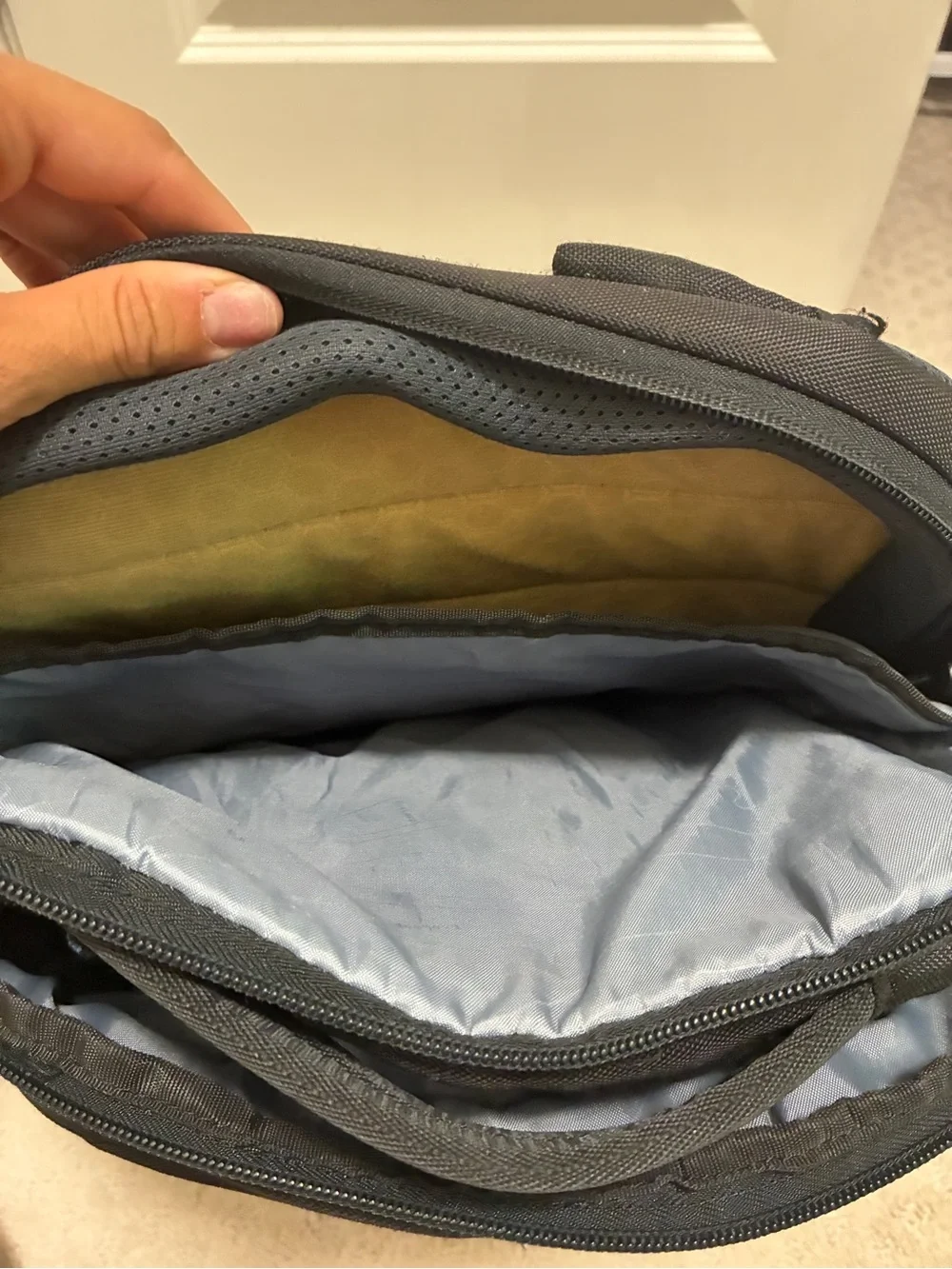 Minimalist Black Men's Backpack - Durable Everyday Bag